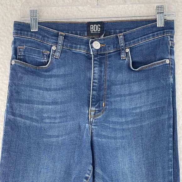 BDG Urban Outfitters Blue Denim Twig Skinny Jeans Womens Mid-Rise Casual Size 29 - Picture 10 of 16